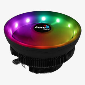 COOLER AEROCOOL CORE PLUS CPU COOLER, 12CM ARGB PWM