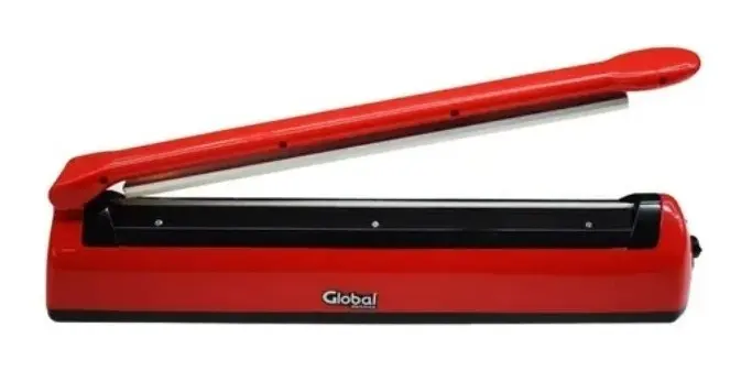 SELLADORA CORTADORA BOLSAS ANCHO 40 CM GLOBAL SEALER-40 ROJA