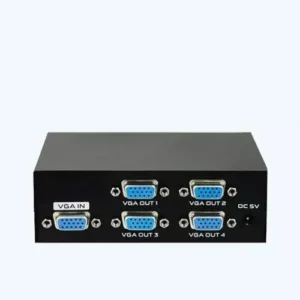 SPLITTER VGA 4 PUERTOS FUENTE ACTIVO 200MHZ 1920 X 1440