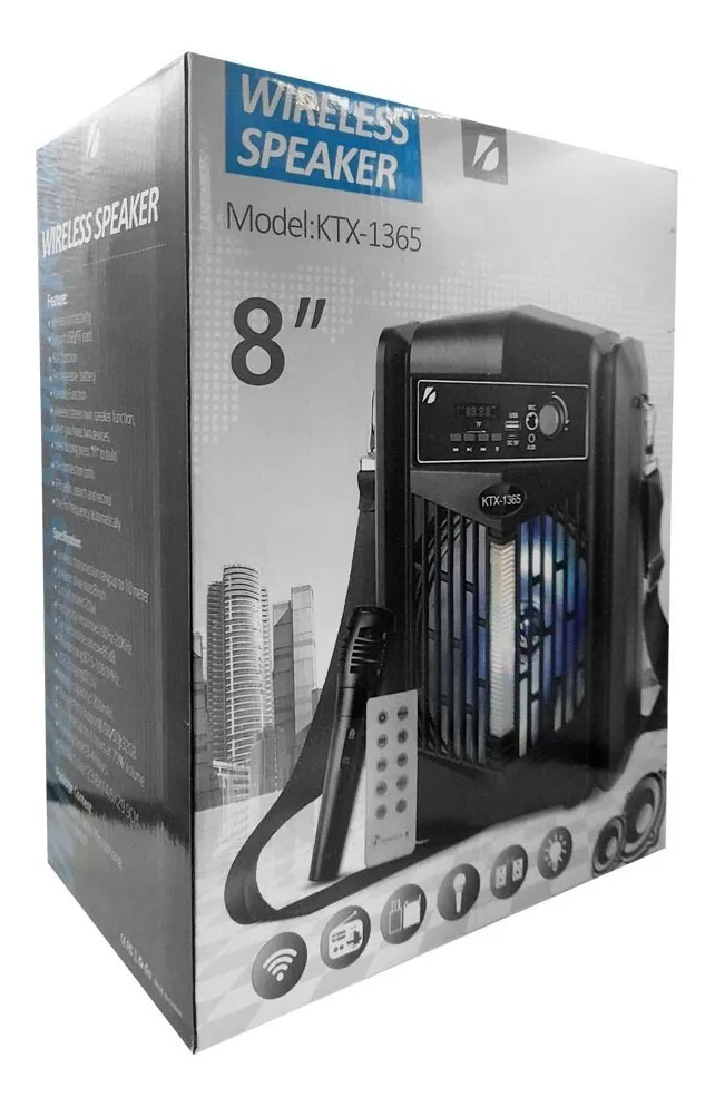 PARLANTE 8″ KTX-1365 PARLANTE 8″ KTX-1365