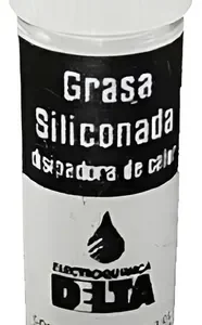 GRASA SILICONADA DISIPADORA CALOR DELTA TUBO 3GRS