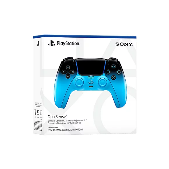 JOYSTICK INALÁMBRICO DUALSENSE® - RHYTHM BLUE - PARA PS5, PC, MAC Y MÓVIL