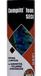 ESPUMA DE LIMPIEZA GABINETES, TECLADOS Y PERIFÉRICO AEROSOLO COMPITT ®FOAM SECO 150G/180CC