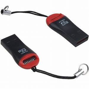 LECTOR DE TARJETAS DE MEMORIAS MICRO SD  USB 2,0 TIPO LLAVERO