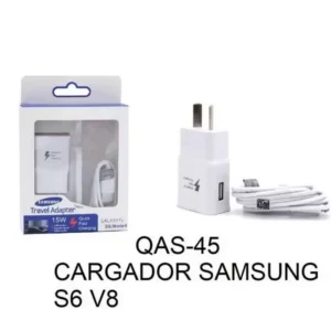 CARGADOR PARA SAMSUNG S6 / NOTE 4 QAS-45