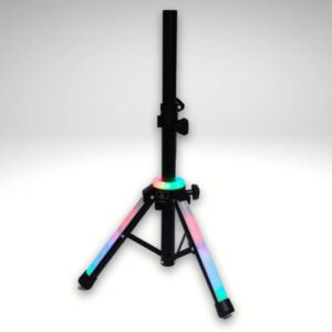 TRIPODE NOGA TR-100 RGB PARA PARLANTE / BAFLES CON LUCES Y REGULACIÓN