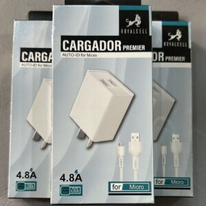CARGADOR ROYALCELL RC5004800A 4.8A TIPO MICRO