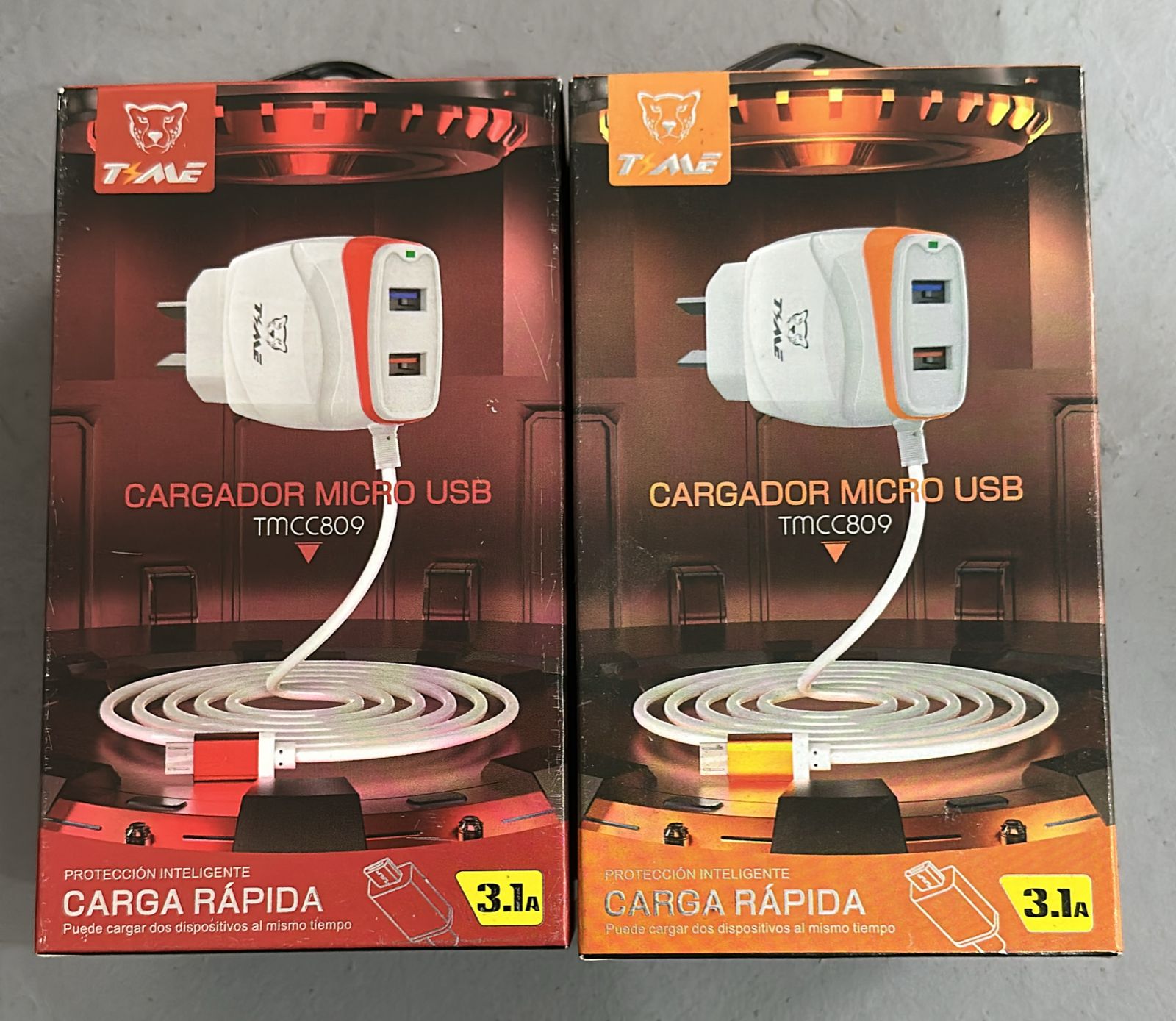 CARGADOR CARGA RÁPIDA MICRO USB 3.1A TIME TMCC809 CARGADOR CARGA RÁPIDA MICRO USB 3.1A TIME TMCC809