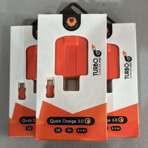 CARGADOR CARGA RÁPIDA 3.0 V8 9V 2.4A FICHA MICRO LDY-09020A