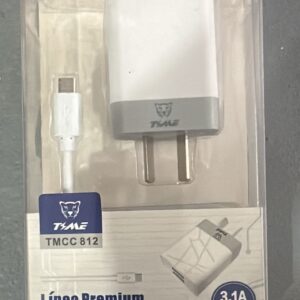 CARGADOR TIME CON 2 USB + CABLE 1.2M USB-MICRO TMCC812