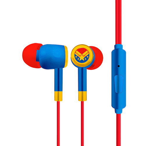 AURICULAR XTECH EARPHONES C/MIC CAPITANA MARVEL XTE-M100CM - Imagen 2
