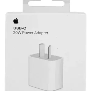 CARAGADOR TIPO APPLE POWER ADAPTER 20W USB-C – COLOR BLANCO