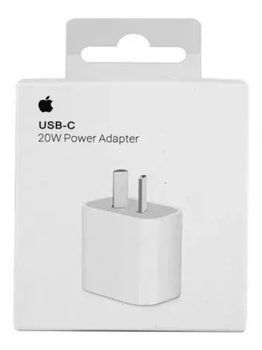 CARAGADOR TIPO APPLE POWER ADAPTER 20W USB-C – COLOR BLANCO CARAGADOR TIPO APPLE POWER ADAPTER 20W USB-C – COLOR BLANCO