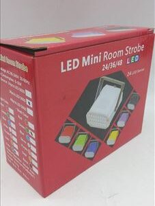 MINI FLASH LED PARA DISCOTECAS 24 LED AZUL