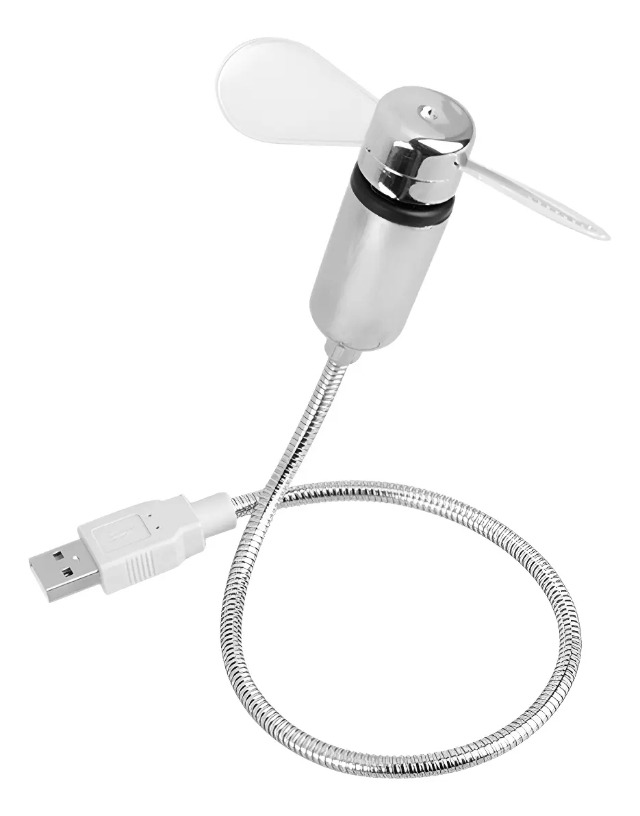 VENTILADOR/LÁMPARA LED USB FLEXIBLE - Imagen 4