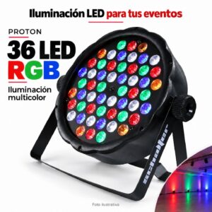 LUCES PROTON 36 LED PARA ALUMBRADO DE CINES, TEATROS, ESTUDIOS DE TV Y FOTOGRAFIA A LED 36 LED