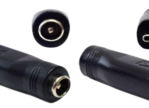 ADAPTADOR IBEK DC HEMBRA A USB-C MACHO CONVERSOR JACK A TIPO C 120 W