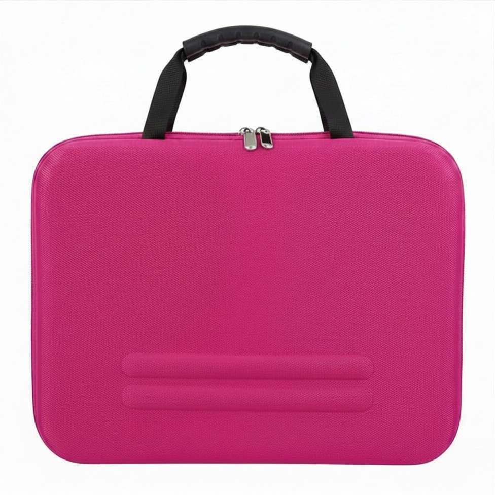 PORTA LAPTOP RÍGIDO FUCSIA