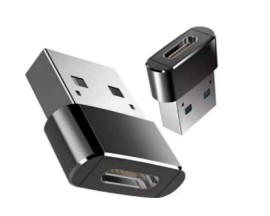 ADAPTADOR OTG USB (MACHO) A TIPO C (HEMBRA) BLISTER