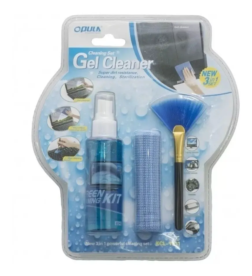 KIT DE LIMPIEZA GEL CLEANER OPULA MODEL: 1031 KIT DE LIMPIEZA GEL CLEANER OPULA MODEL: 1031