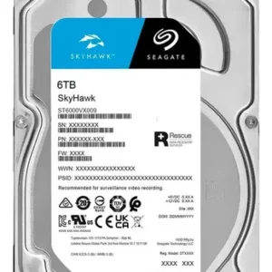 DISCO RÍGIDO SEAGATE SKYHAWK 6TB HD PARA SEGURIDAD SATA ST6000VX009