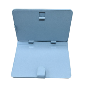 FUNDA TABLET 7” RÍGIDA CELESTE
