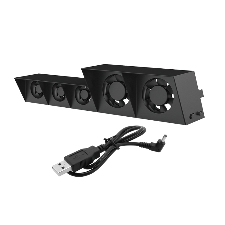 COOLER PS4 FAT DOBE 5 VENTILADORES TURBO TP4-005 - Imagen 3