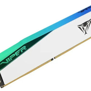 MEMORIA RAM PATRIOT VIPER ELITE DDR5 RGB WHITE 16GB (1X16GB) 6000MHZ CL