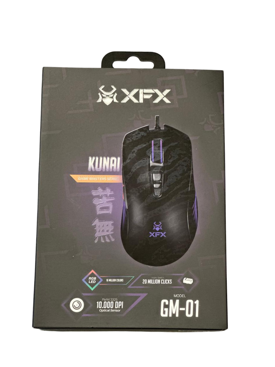 MOUSE GAMER XFX KUNAI GM-01 10.000 DPI MOUSE GAMER XFX KUNAI GM-01 10.000 DPI