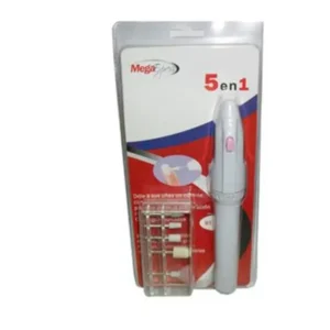 KIT MANICURA PEDICURA MEGA EXPRESS ME-1890 TORNO PROFESIONAL A PILAS