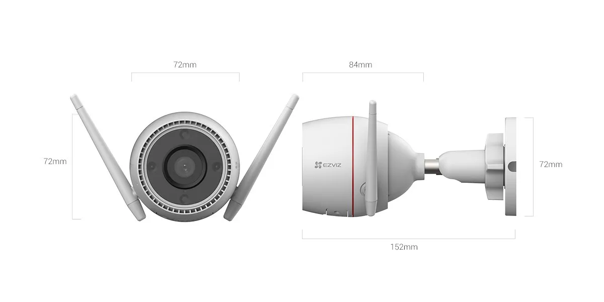 CÁMARA EZVIZ H3C WIFI DE 2K 4MP - Imagen 2