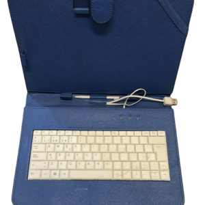 FUNDA TABLET 10” CON TECLADO AZUL
