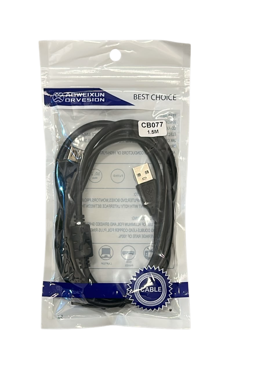 CABLE ALARGADOR PROLONGADOR AOWEIXUN ORVESION USB 1,5 METROS ALARGUE C/ FILTRO CABLE ALARGADOR PROLONGADOR AOWEIXUN ORVESION USB 1,5 METROS ALARGUE C/ FILTRO