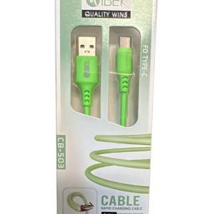 CABLE DE CARGA Y SINCRONIZACIÓN DE DATOS IBEK USB -TIPO C CB-503