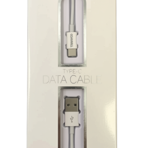 CABLE TRANYOO DE CARGA Y SINCRONIZACIÓN DE DATOS USB-C 3A 1MT X8-C CABLE TRANYOO DE CARGA Y SINCRONIZACIÓN DE DATOS USB-C 3A 1MT X8-C
