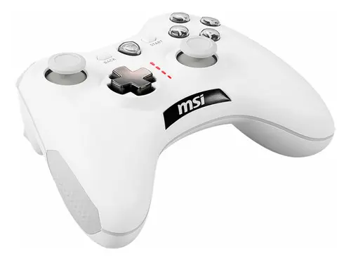 JOYSTICK GAMER MSI FORCE GC30 V2 INALAMBRICO PC XBOX BLANCO - Imagen 5