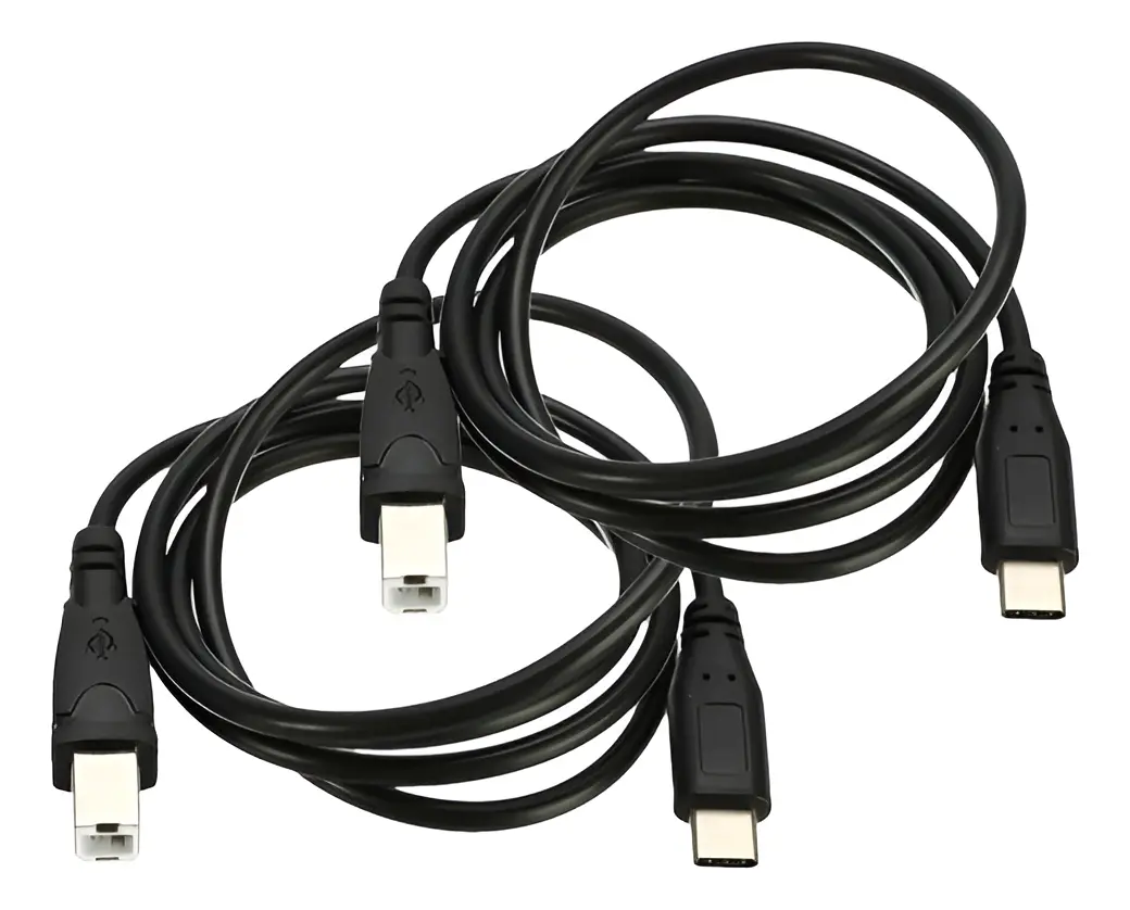 CABLE IMPRESORAS / MICROFONOS / ESCANER USB 2,0 B A TIPO C 1.5 METROS CABLE IMPRESORAS / MICROFONOS / ESCANER USB 2,0 B A TIPO C 1.5 METROS