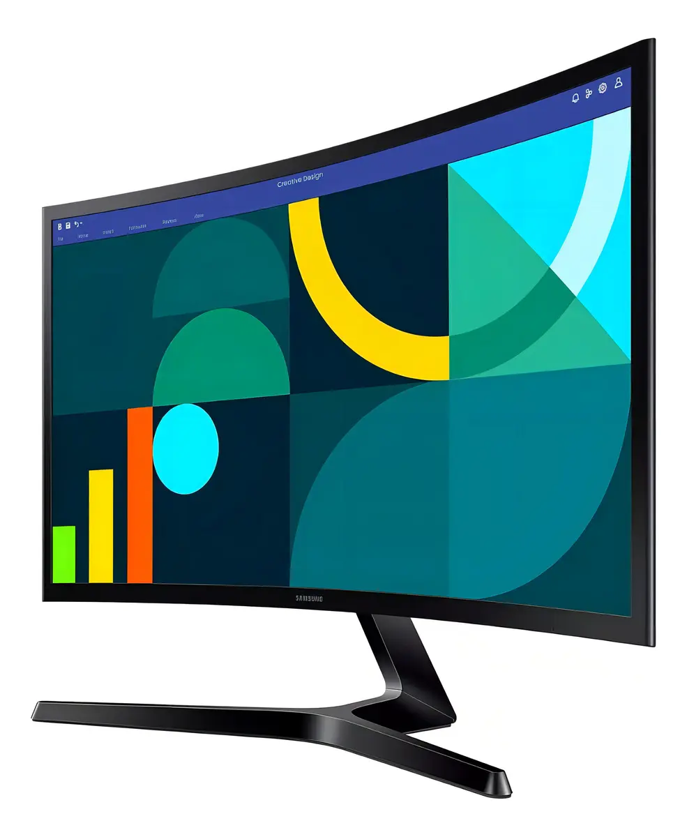MONITOR GAMER 24” FHD SAMSUNG S3 CURVO 100HZ - Imagen 2