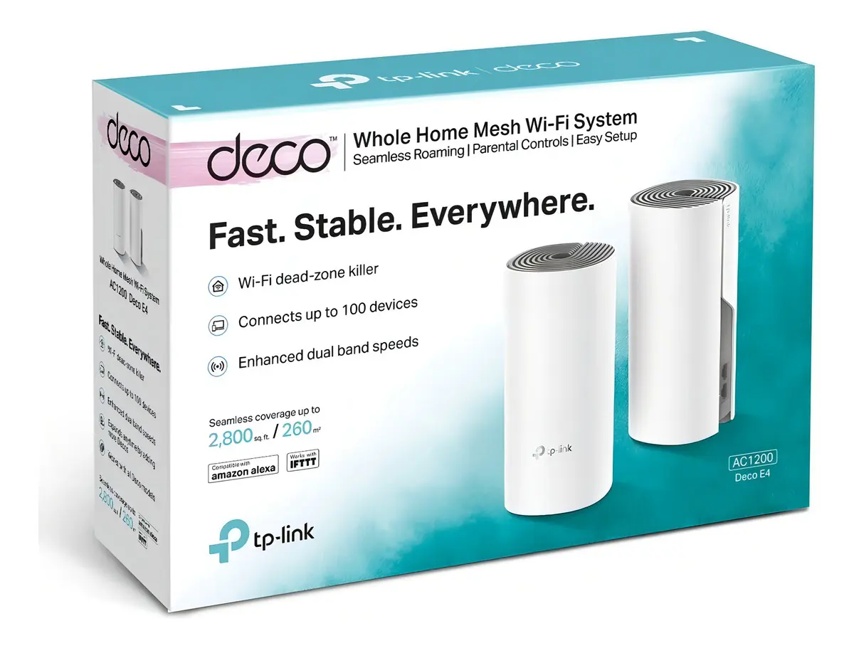 WHOLE-HOME TP LINK MESH WIFI SYSTEM AC1900 2PCS DECO S7 WHOLE-HOME TP LINK MESH WIFI SYSTEM AC1900 2PCS DECO S7