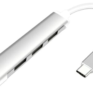 HUBS USB TYPE C 3,0 TO USB X 4 PUERTOS PARA NOTEBOOKS / CELULARES / GAMEPADS