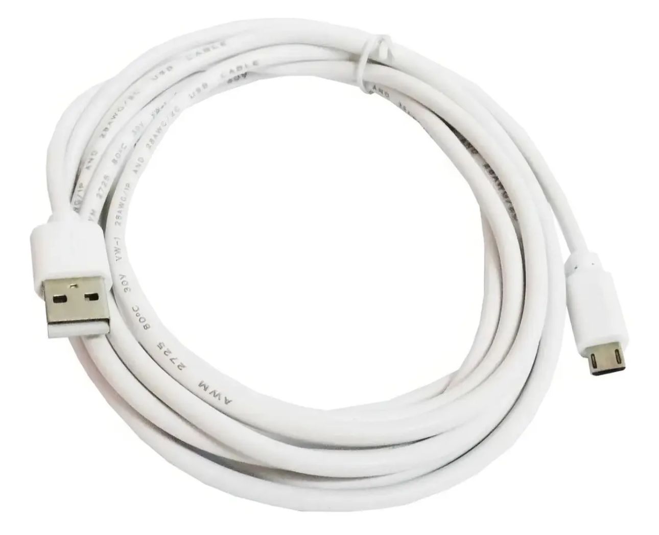 CABLE DE CARGA Y TRANSMISIÓN DE DATOS USB-MICRO 2 MTS TIME 6206 - Imagen 2