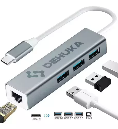 HUB DEHUKA USB C RJ45 USB 3.0 HUB DEHUKA USB C RJ45 USB 3.0
