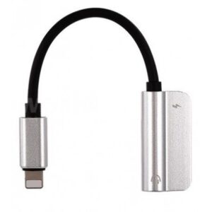 CABLE ADAPTADOR LIGHTNING MACHO A LIGHTNING DE CARGA & AUDIO HEMBRA SEISA MY019