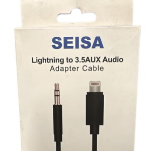 ADAPTADOR LIGHTNING A JACK 3.5MM AUX SEISA XC-009IP