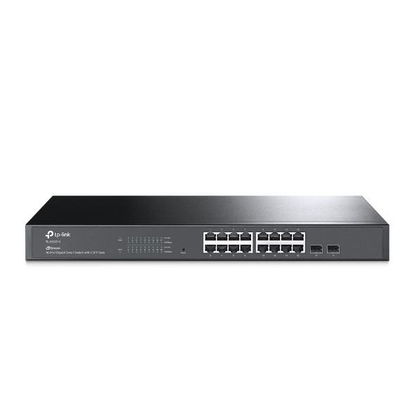SWITCH INTELIGENTE JETSTREAM DE 16 PUERTOS GIGABIT CON 2 RANURAS SFP TL-SG2218 SWITCH INTELIGENTE JETSTREAM DE 16 PUERTOS GIGABIT CON 2 RANURAS SFP TL-SG2218