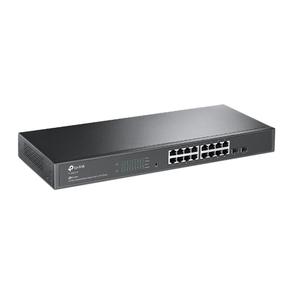 SWITCH INTELIGENTE JETSTREAM DE 16 PUERTOS GIGABIT CON 2 RANURAS SFP TL-SG2218 - Imagen 3