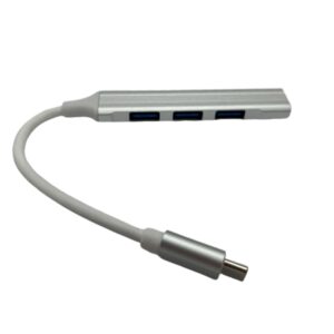 HUB USB 4 EN 1 – TIPO C A 4 PUERTOS USB SKYWAY GM-6086