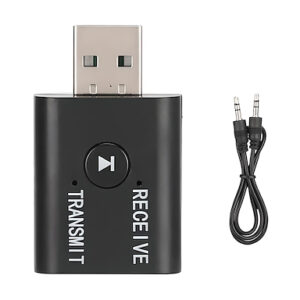 ADAPTADOR BLUETOOTH TRANSMISOR /RECEPTOR TV/EQUIPOS DE AUDIO 2 EN 1  JACK 3.5 Y BLUETOOTH YET-TR6