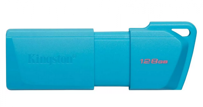 KINGSTON PENDRIVE 128GB EXODIA M TURQUESA NEON USB 3.2 KC-U2L128-7LB - Imagen 2