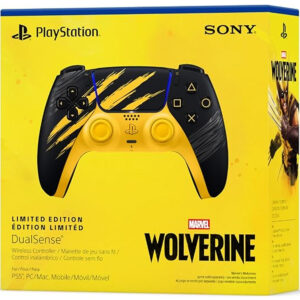 JOYSTICK INALÁMBRICO DUALSENSE PS5 MARVEL´S WOLVERINE BATTLE YELLOW